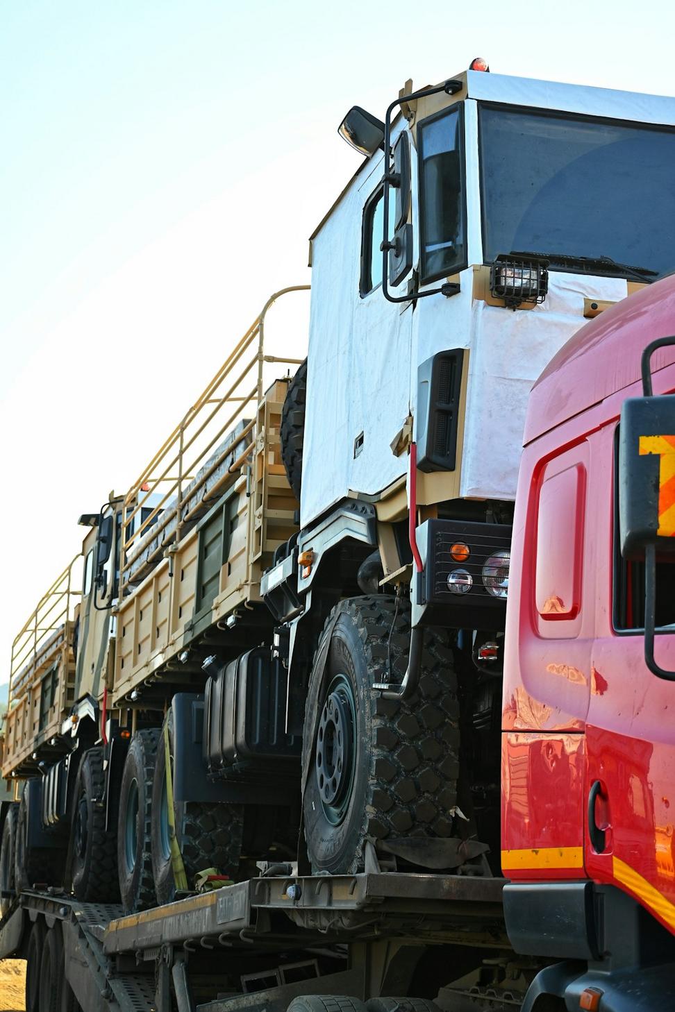 Commercial fleet trucks